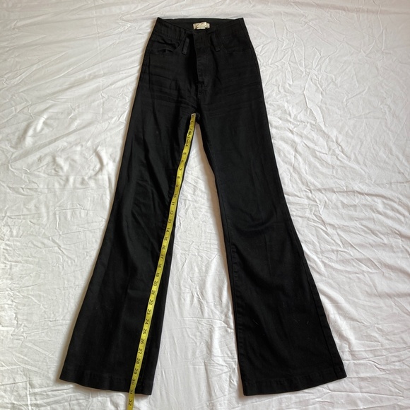 Altar'd State Black High Rise Flare Jeans - Picture 4 of 9